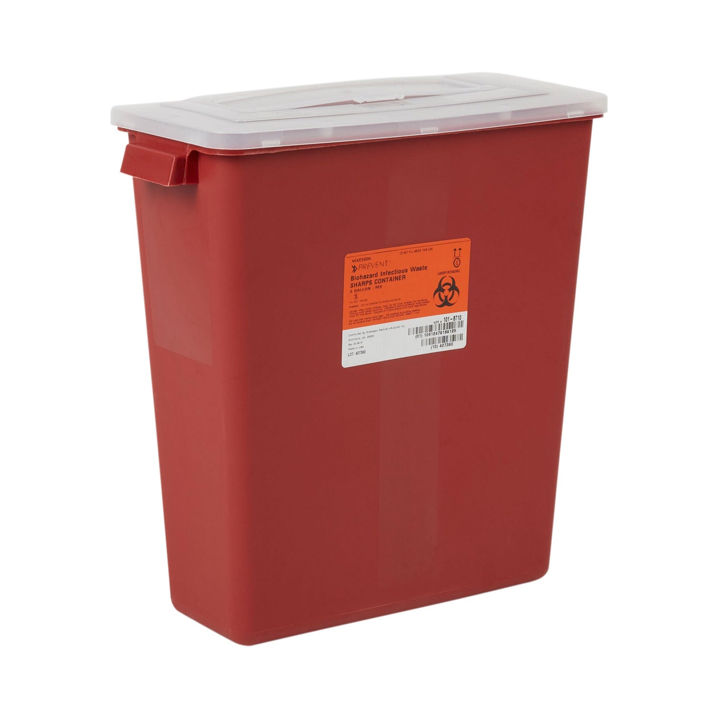 McKesson Prevent® Multi-purpose Sharps Container, 3 Gallon