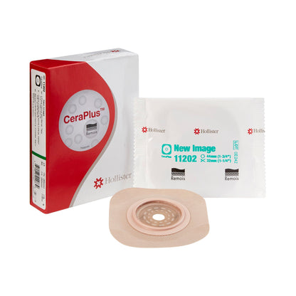 New Image™ Flat CeraPlus™ Skin Barrier - Tape, Flange, up to 32 mm Opening