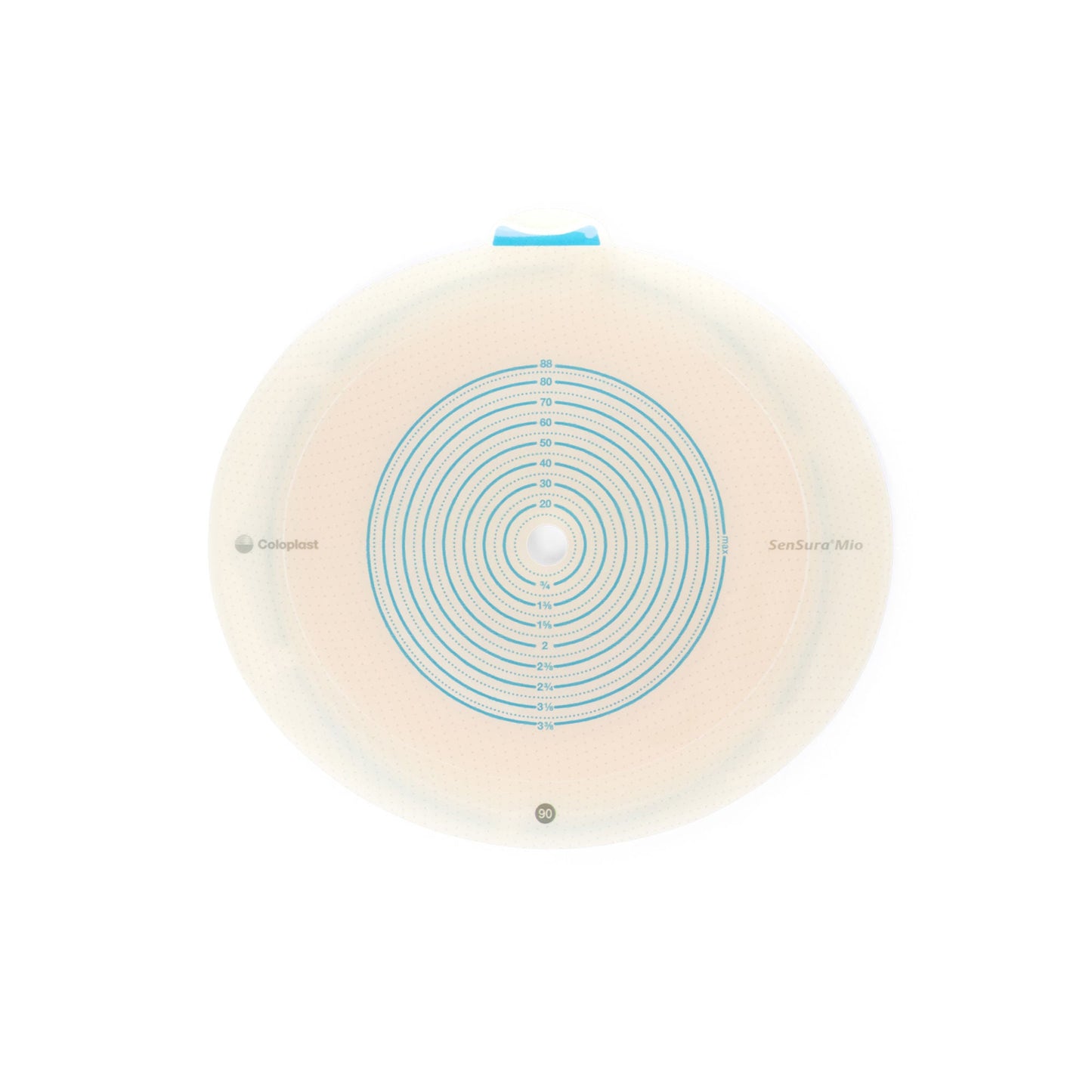 SenSura® Mio Flex Ostomy Barrier, Trim to Fit , Yellow Match