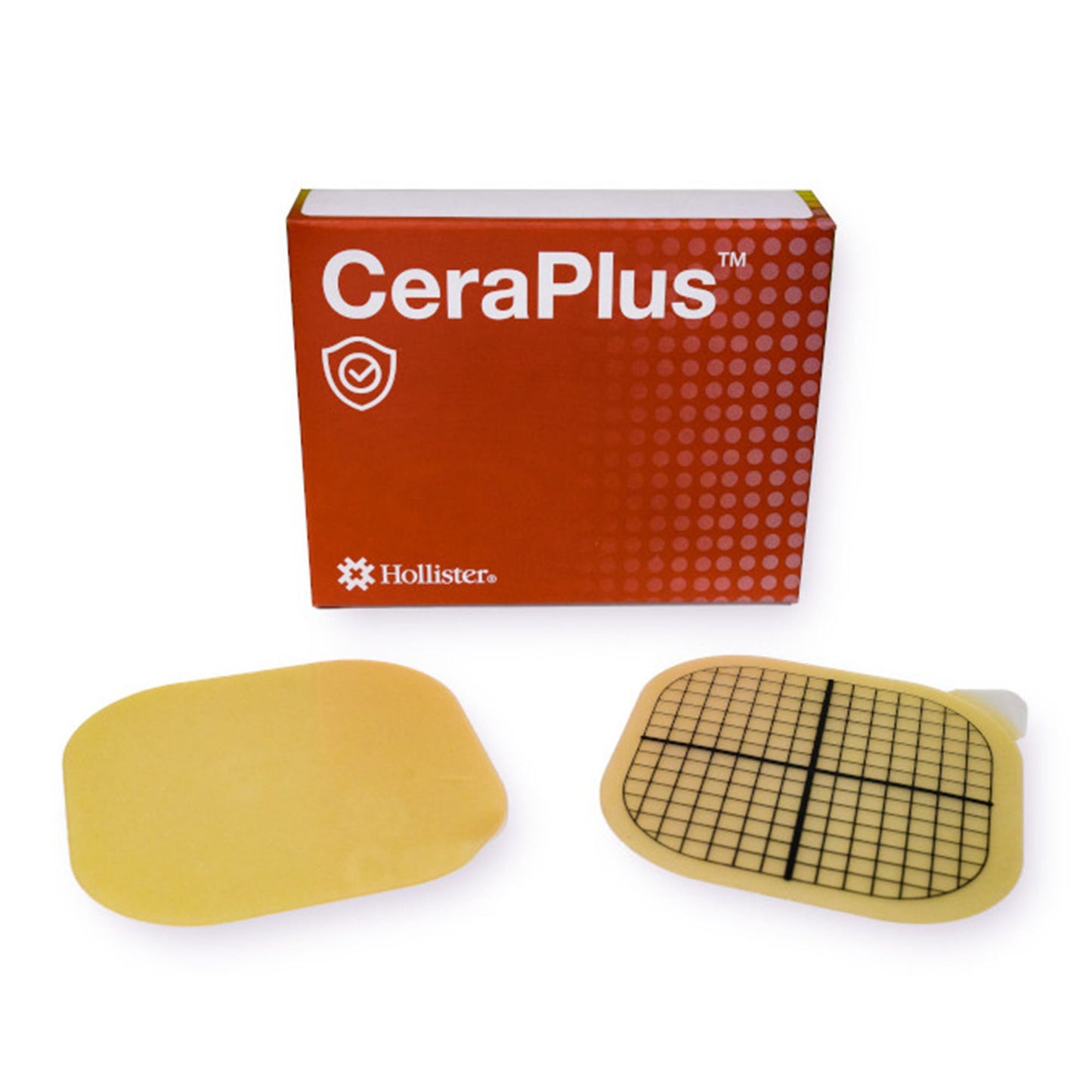 CeraPlus Ostomy Barrier Trim to Fit, Extended Wear Hydrocolloid Up to Opening