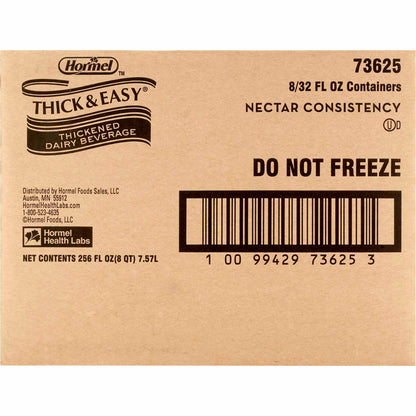 Thick & Easy® Dairy Nectar Consistency Milk Thickened Beverage, carton