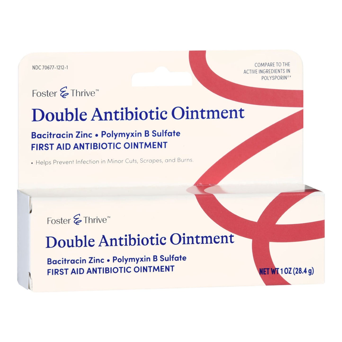 Foster & Thrive™ Double Antibiotic Bacitracin Zinc Polymyxin B Sulfate Ointment