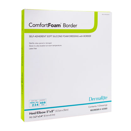 ComfortFoam™ Bordered Foam Wound Dressing w/ Soft Silicone Adhesive