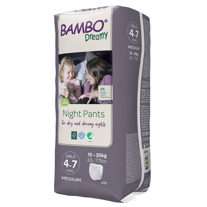 Bambo® Dreamy Training Pants, For Girls 4 – 7 Years Old
