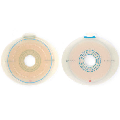 SenSura® Mio Flex Ostomy Barrier, Stoma Opening, Red Color Match