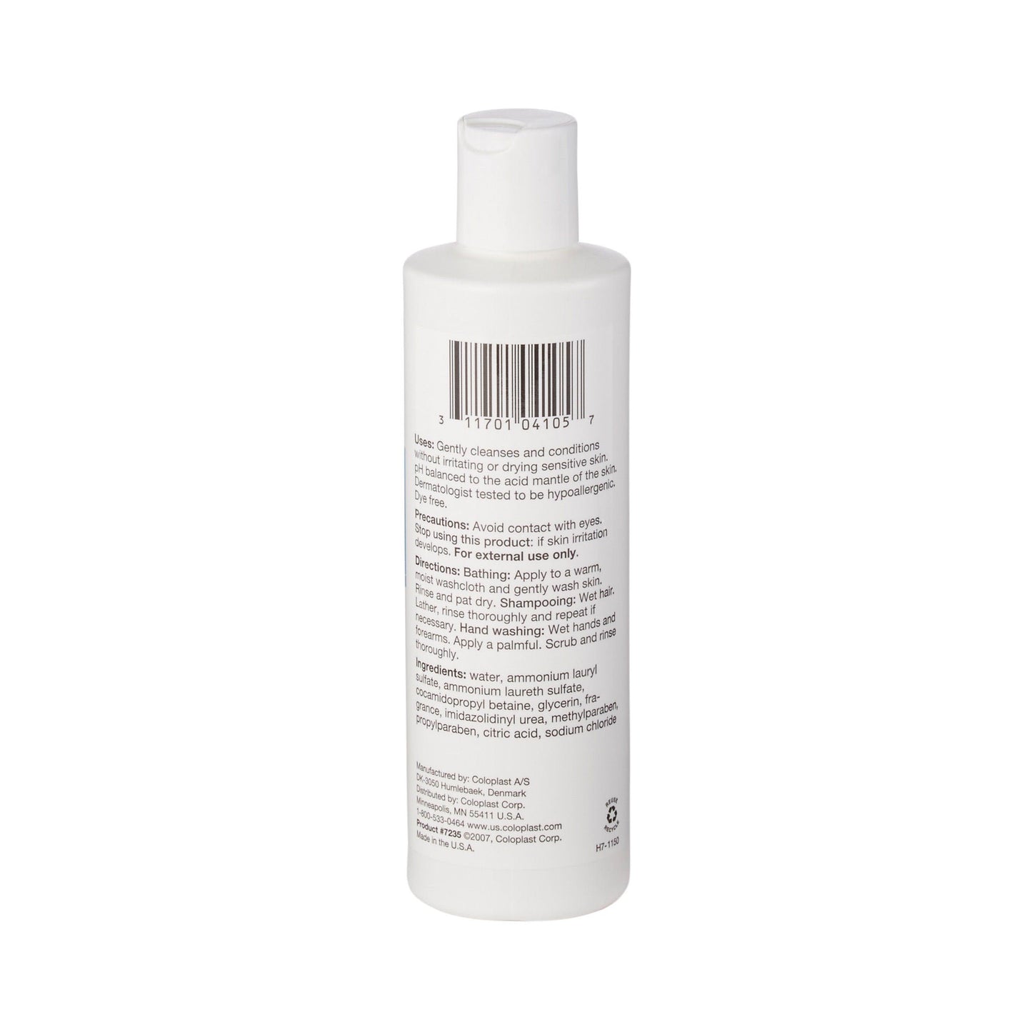 Gentle Rain® Extra Mild Scented Shampoo and Body Wash, flip-top bottle