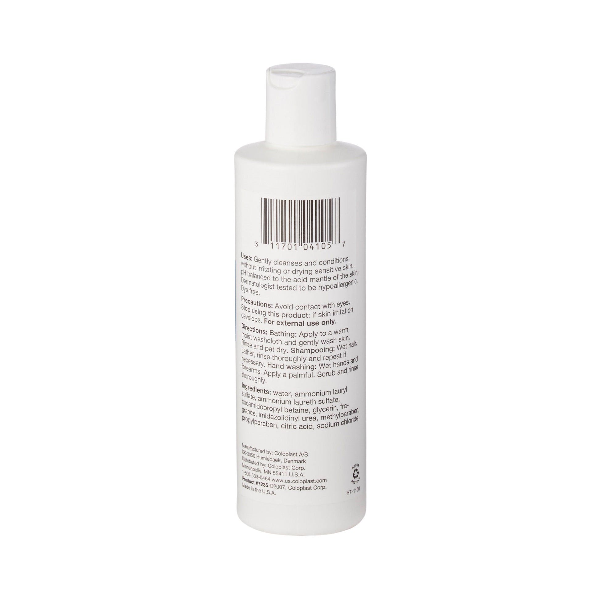 Gentle Rain® Extra Mild Scented Shampoo and Body Wash, flip-top bottle
