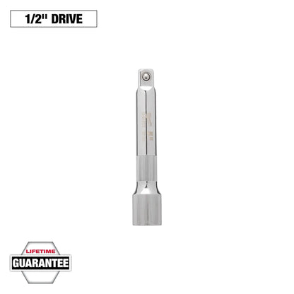 Milwaukee 1/2" Drive 5" Extension 43-24-9116 | 1/2 in Drive, Chrome Vanadium Steel