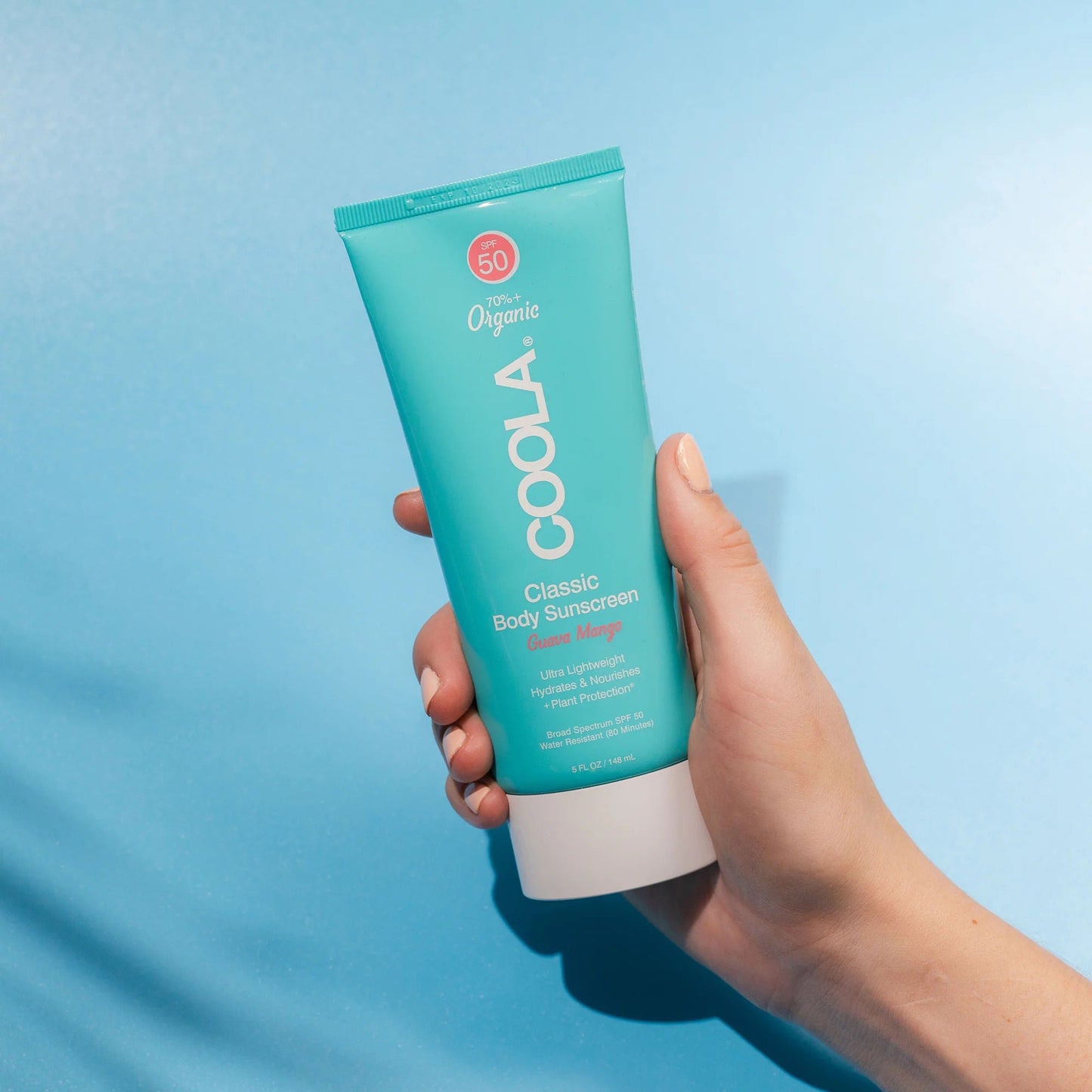 Coola® Classic Body Sunscreen Lotion SPF 50 Guava Mango Scent, Tube