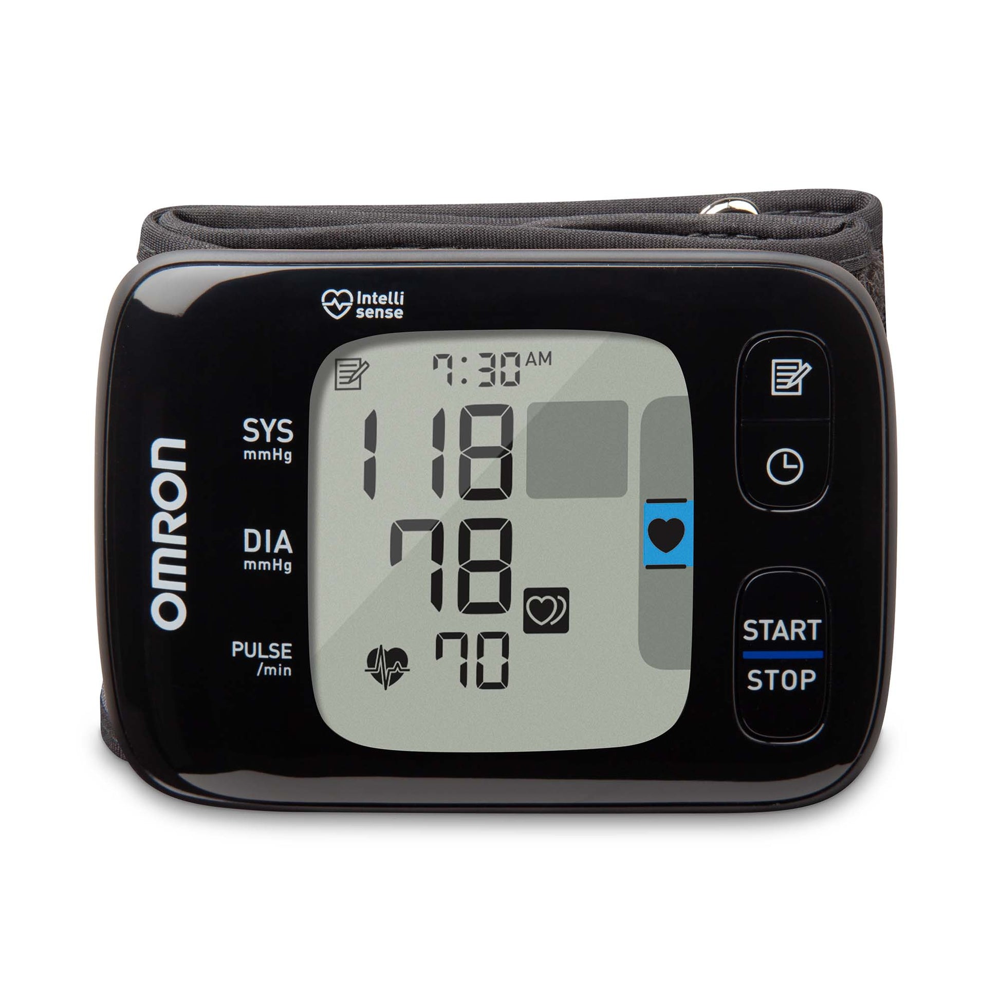 Omron 7 Series Digital Blood Pressure Monitor Adult Cuff Wrist Nylon Cuff 13 to 21.5 cm Wrist Circumference Mobile