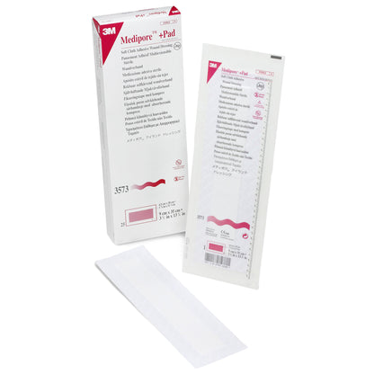 3M™ Medipore™ + Pad Soft Cloth Adhesive Dressing