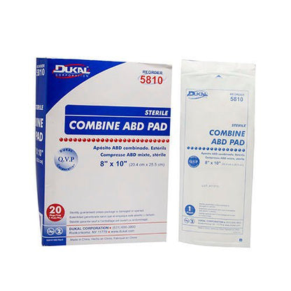 Dukal™ Sterile Abdominal Pad, 1-Ply