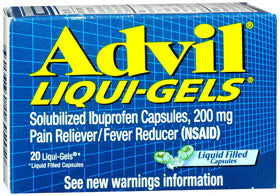 Advil® Liqui-Gels® Ibuprofen Pain Relief