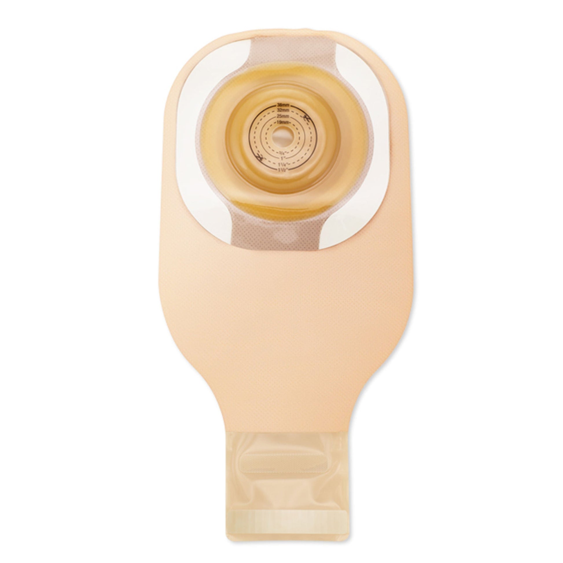 Premier™ Flextend™ One-Piece Beige Ostomy Pouch, Cut to Fit Stomas up to