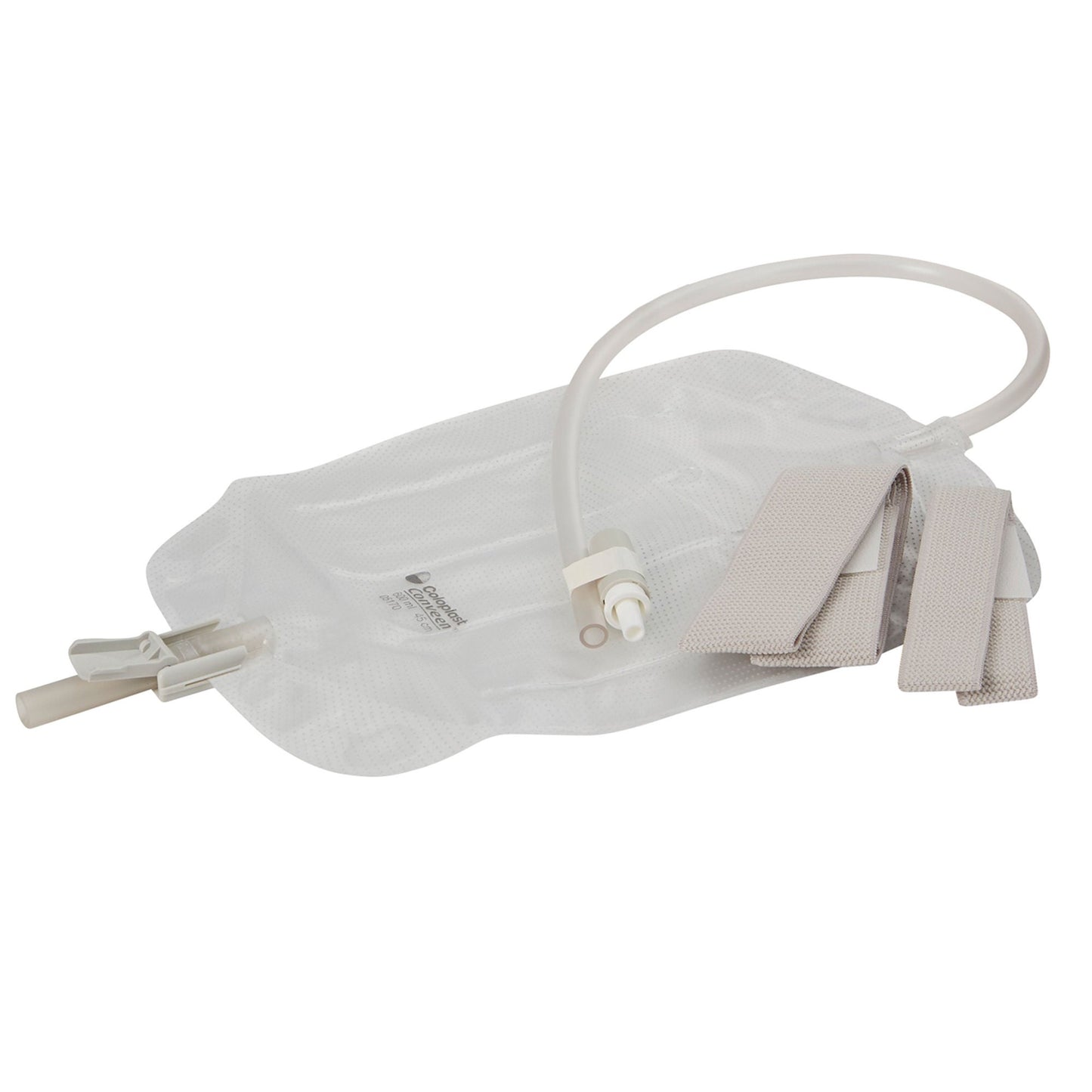 Conveen® Contour Urinary Leg Bag: Anti-Reflux Valve, Polyethylene/Flocked