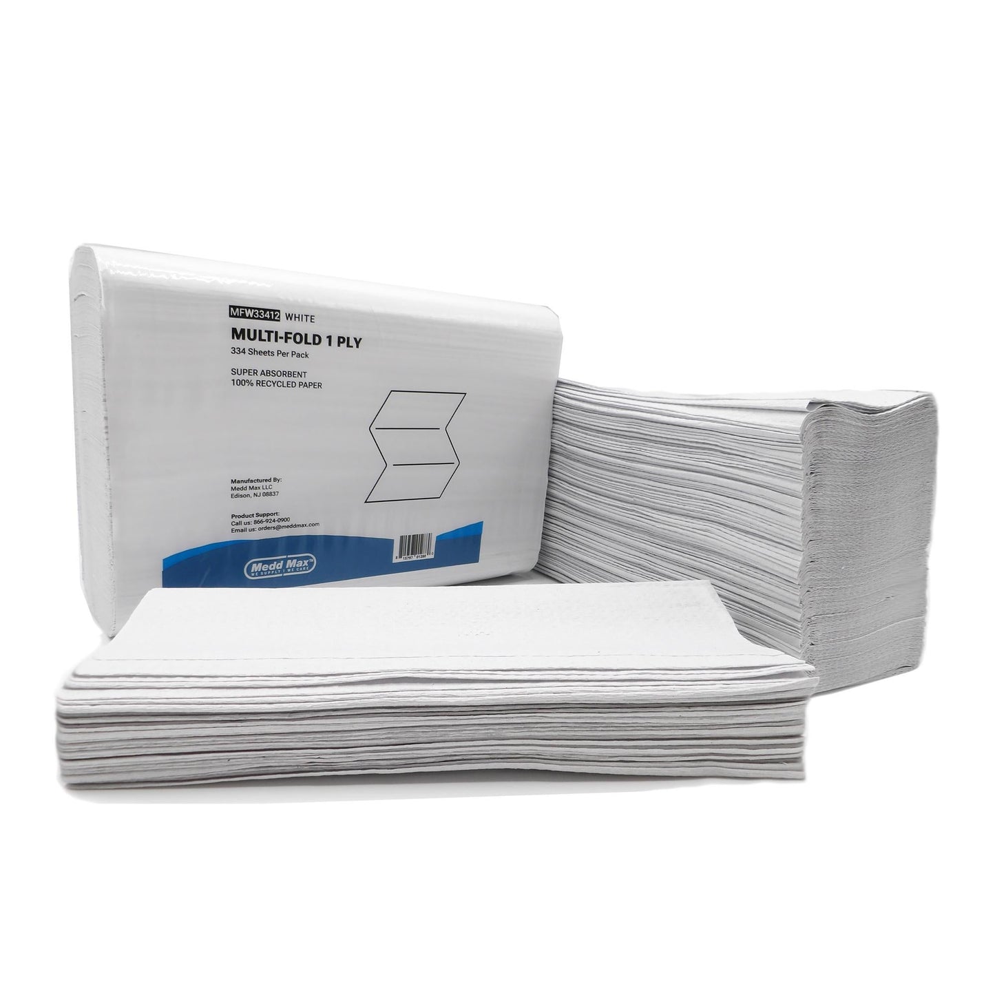Medd Max Paper Towel Multi-Fold 8-1/