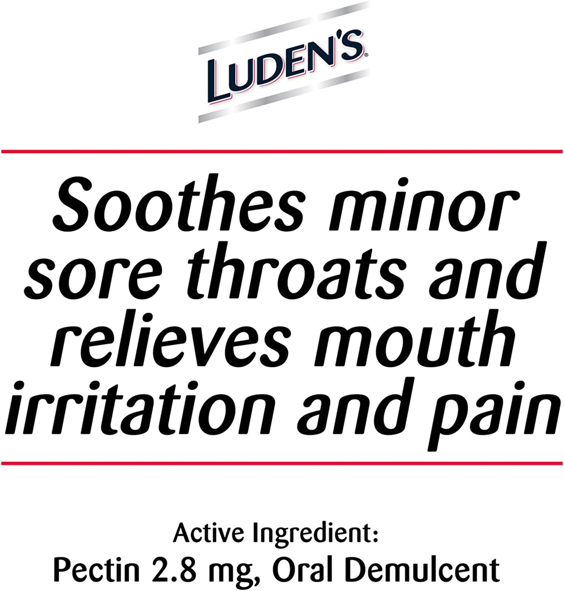 Luden's® Cherry Flavor Sore Throat Relief