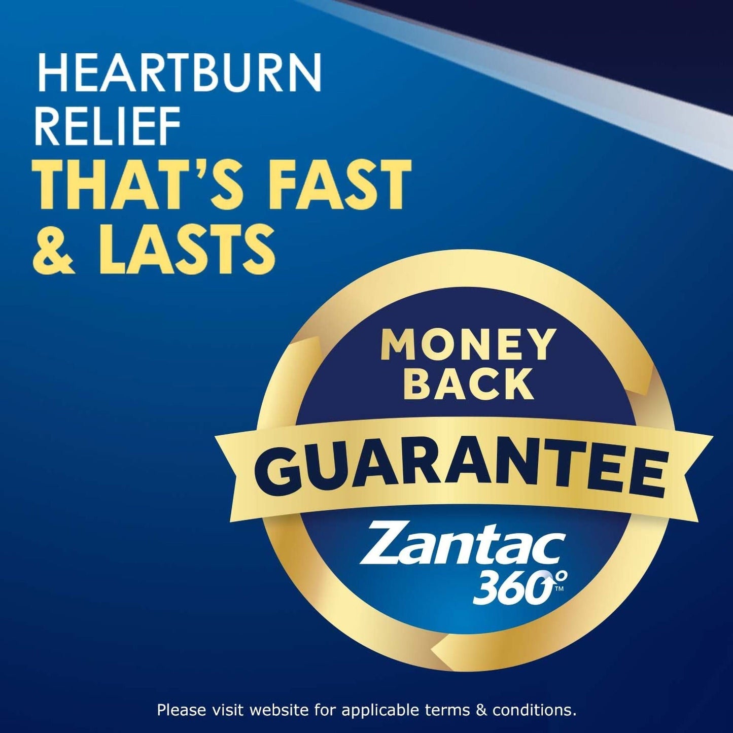 Zantac Ranitidine HCl 20 mg Tablet 25 Tablets