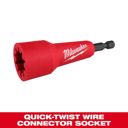 Milwaukee Quick-Twist Wire Connector Socket 48-32-6400 | Not Applicable Battery