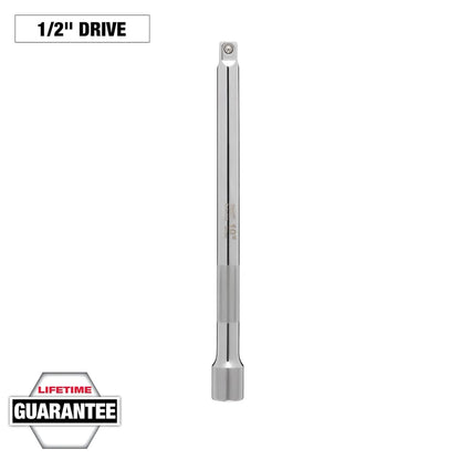 Milwaukee 1/2" Drive 10" Extension 43-24-9109 | 1/2 in Drive, Chrome Vanadium Steel