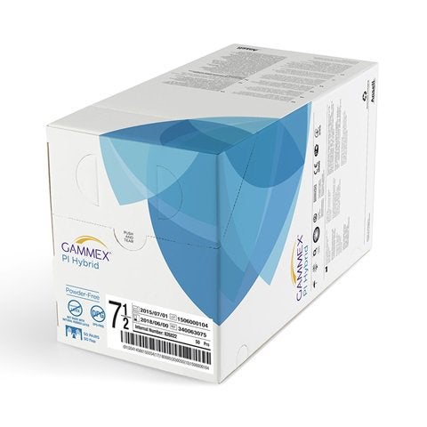 Sterile GAMMEX® PI Hybrid Polychloroprene / Polyisoprene Surgical Gloves, Natural - view 2