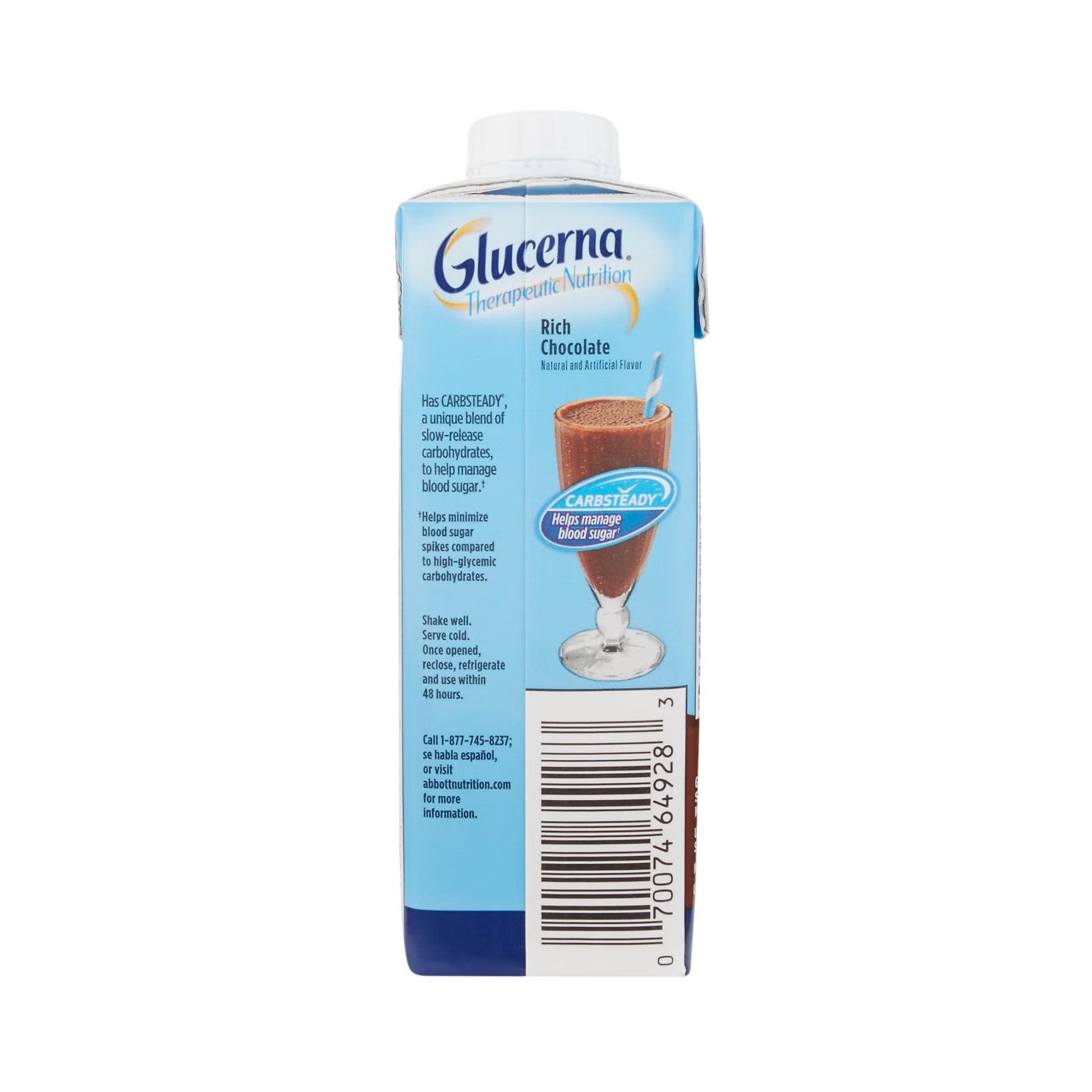 Glucerna® Chocolate Therapeutic Nutrition Shake, carton