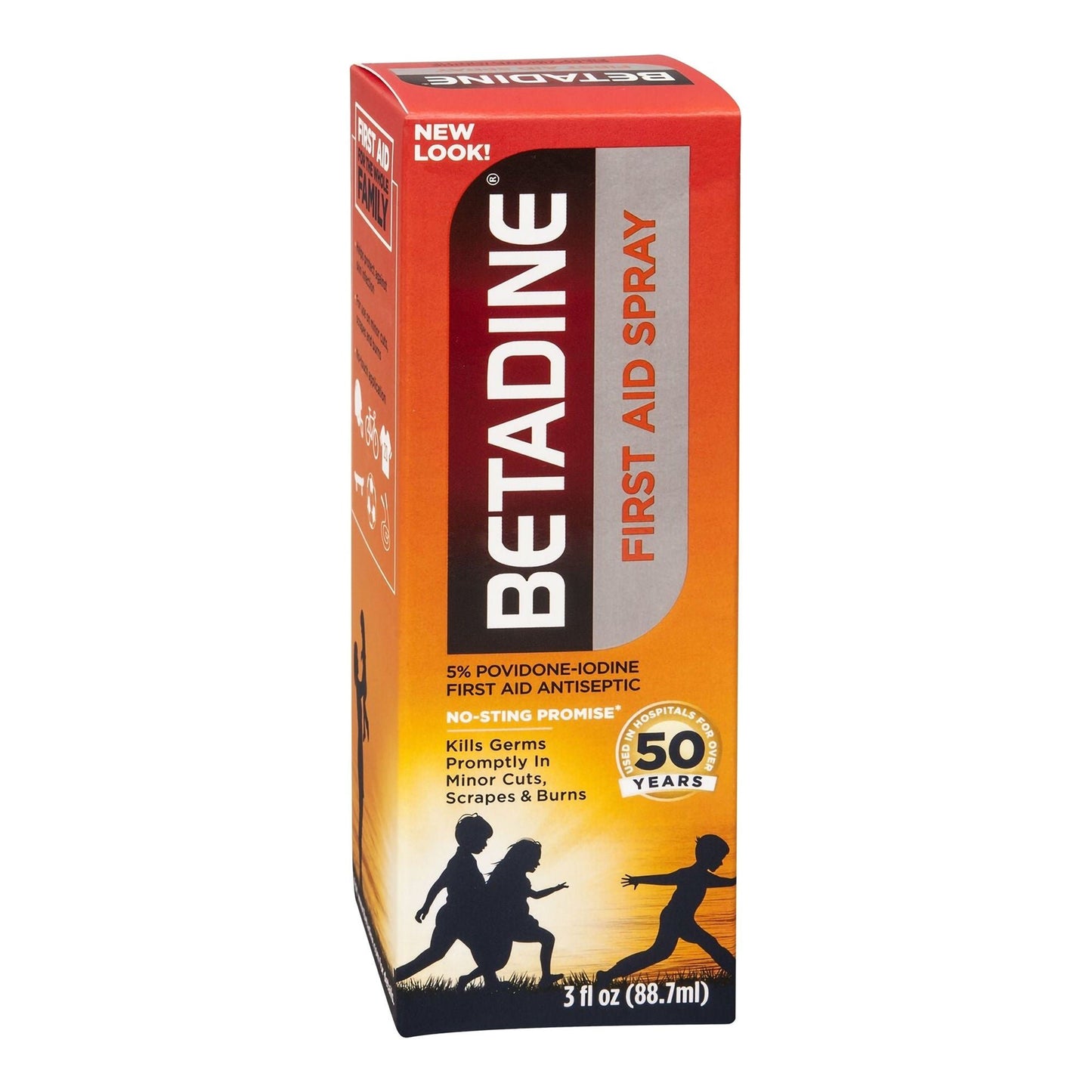Betadine® Povidone-Iodine Antiseptic, spray bottle