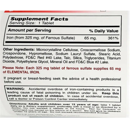 Major® FeroSul® Iron Mineral Supplement