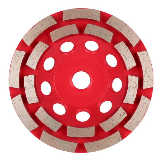Milwaukee 4-1/2" DIAMOND MAX Double Row Diamond Cup Wheel 49-93-7754 | Diamond Coated