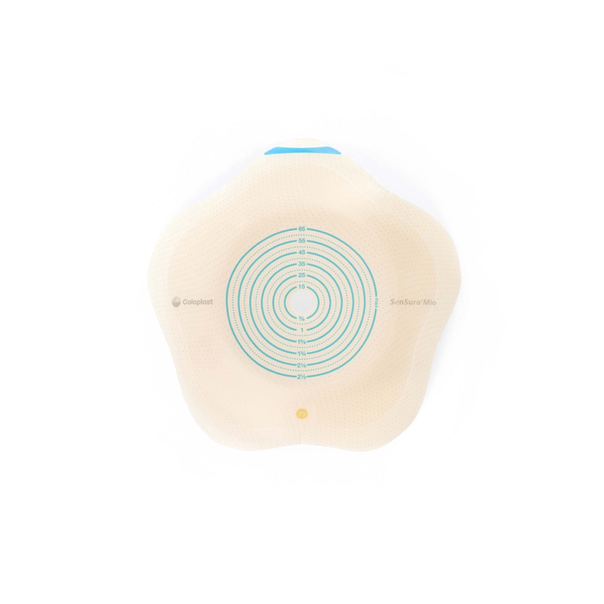 SenSura® Mio Convex Flip Ostomy Barrier, Trim to fit Stoma Openings