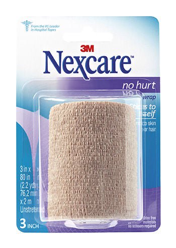 3M™ Nexcare™ No Hurt Hypoallergenic Medical Tape, Tan