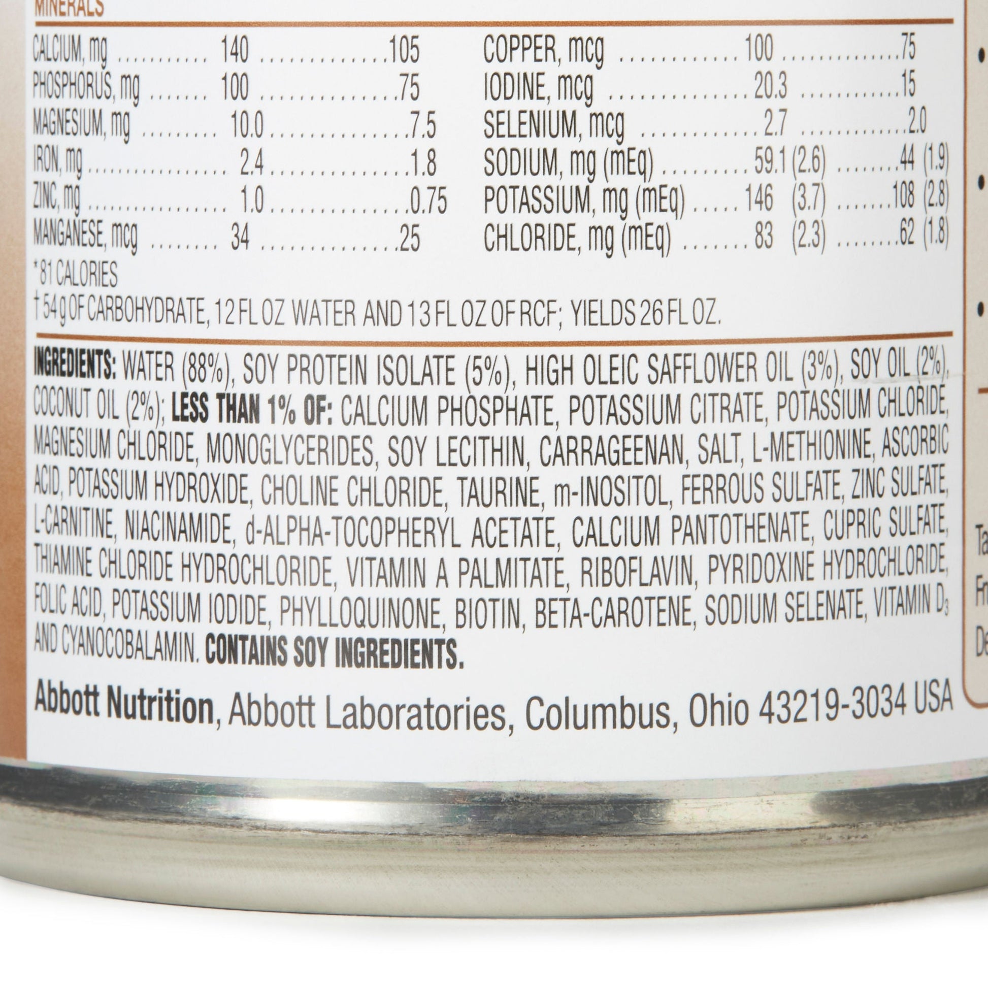 RCF® Soy with Iron Ready to Use Infant Formula, Can