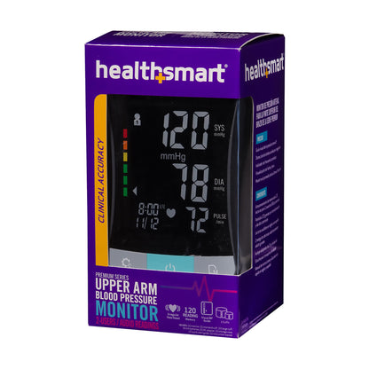 Mabis® One-Tube Blood Pressure Monitor, Digital, Black Cuff