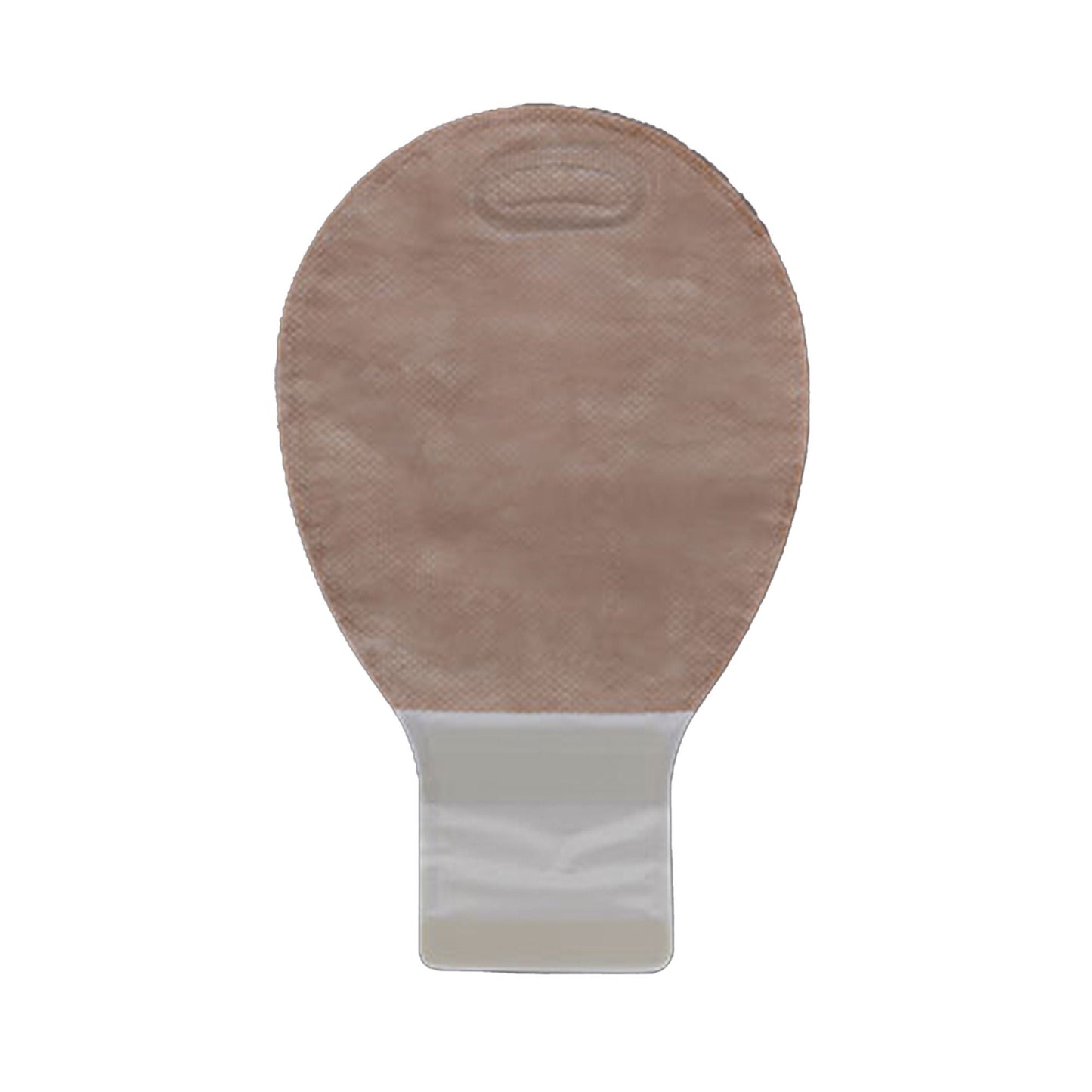 New Image™ 18284 Two-Piece Beige Ostomy Pouch, Pre-cut to Fit Stomas, Blue