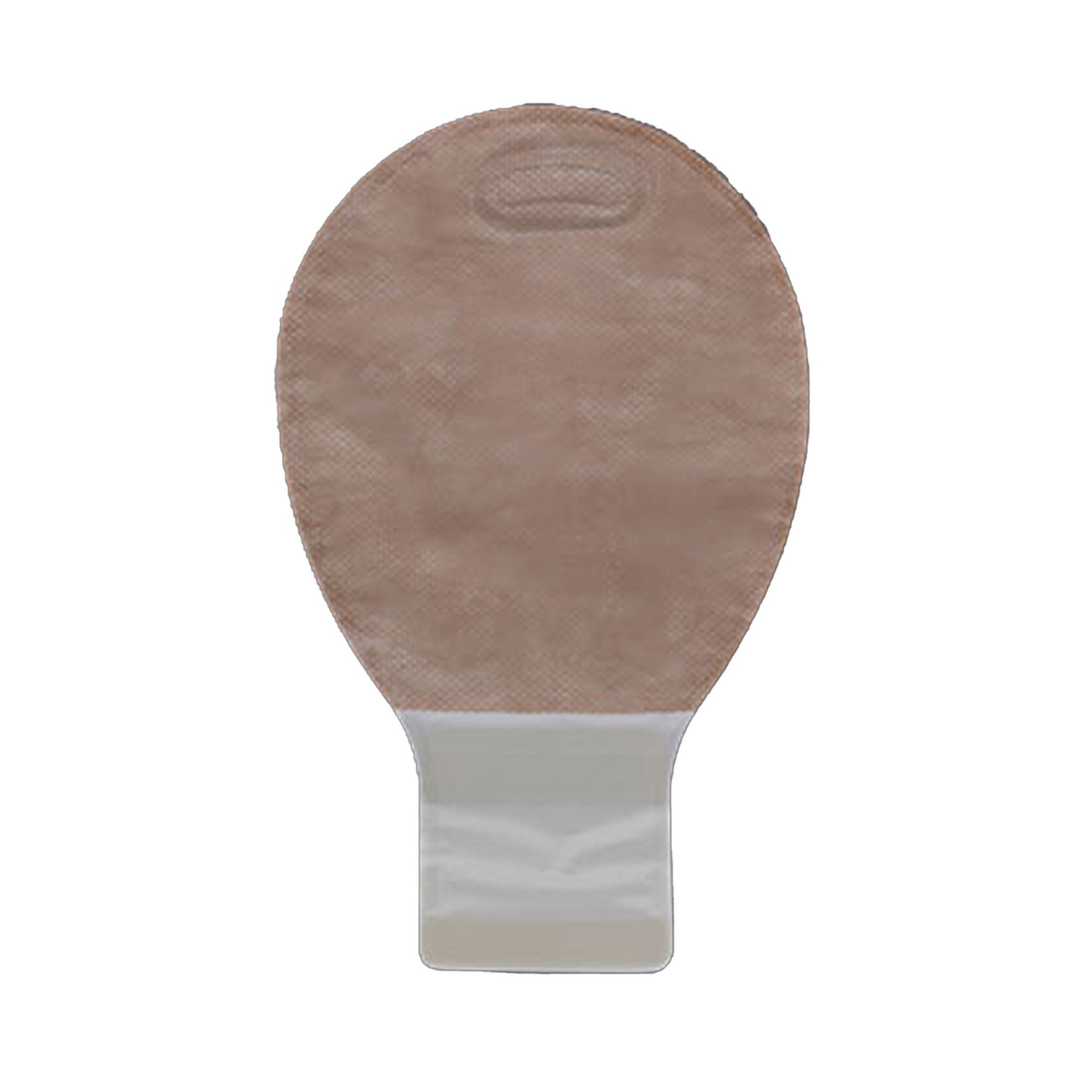 New Image™ 18284 Two-Piece Beige Ostomy Pouch, Pre-cut to Fit Stomas, Blue