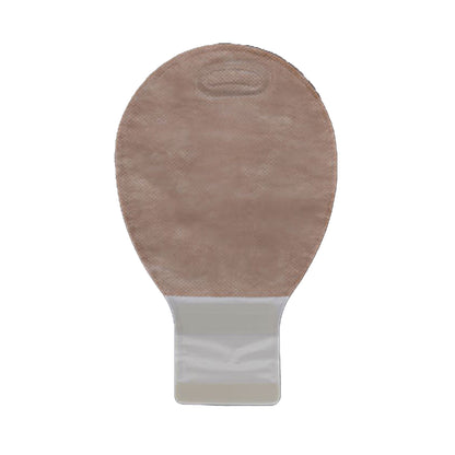 New Image™ 18284 Two-Piece Beige Ostomy Pouch, Pre-cut to Fit Stomas, Blue