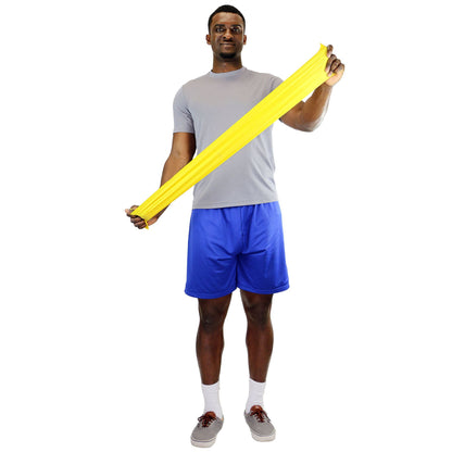 CanDo® Exercise Resistance Band, Yellow, X-Light Resistance