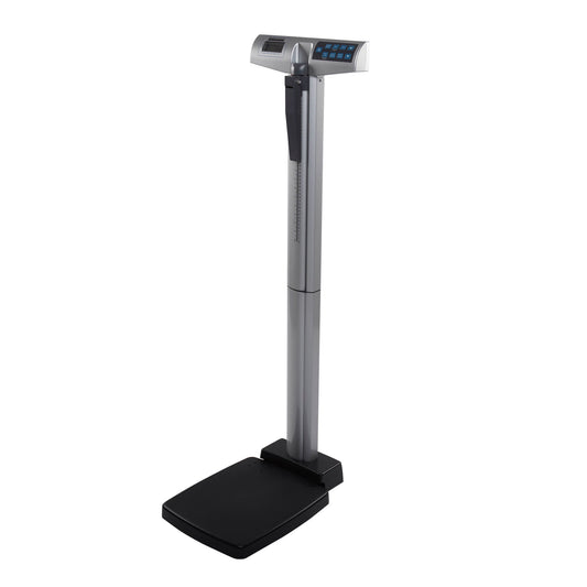 Health O Meter Physician Scale Digital Display 300 kg Capacity Gray Battery Operated