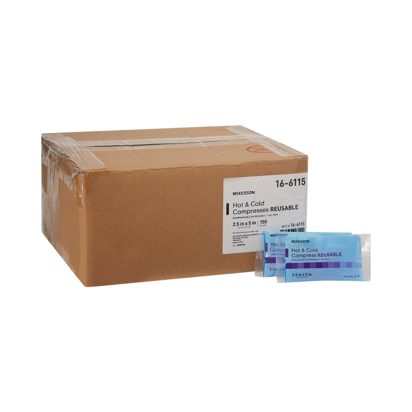 McKesson Cold and Hot Compress Pack, Reusable