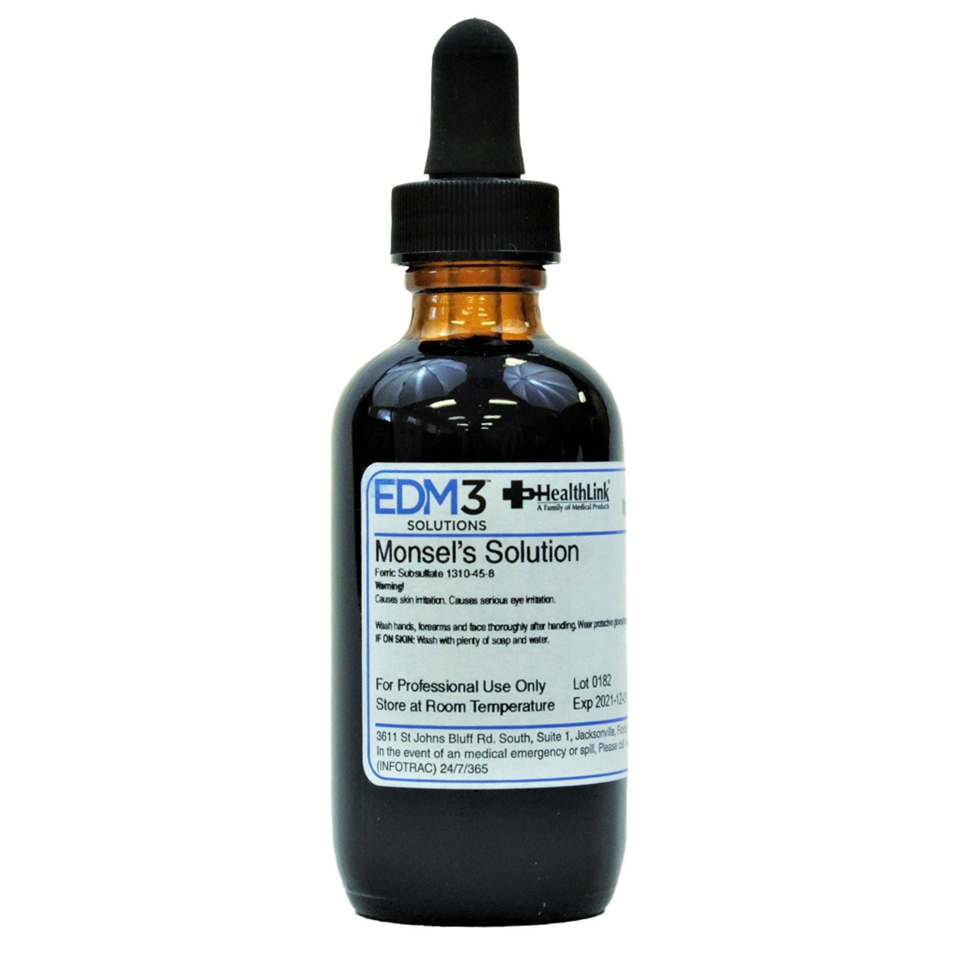 EDM 3 Heathlink Monsel's Solution (Ferric Subsulfate), Dropper Bottle
