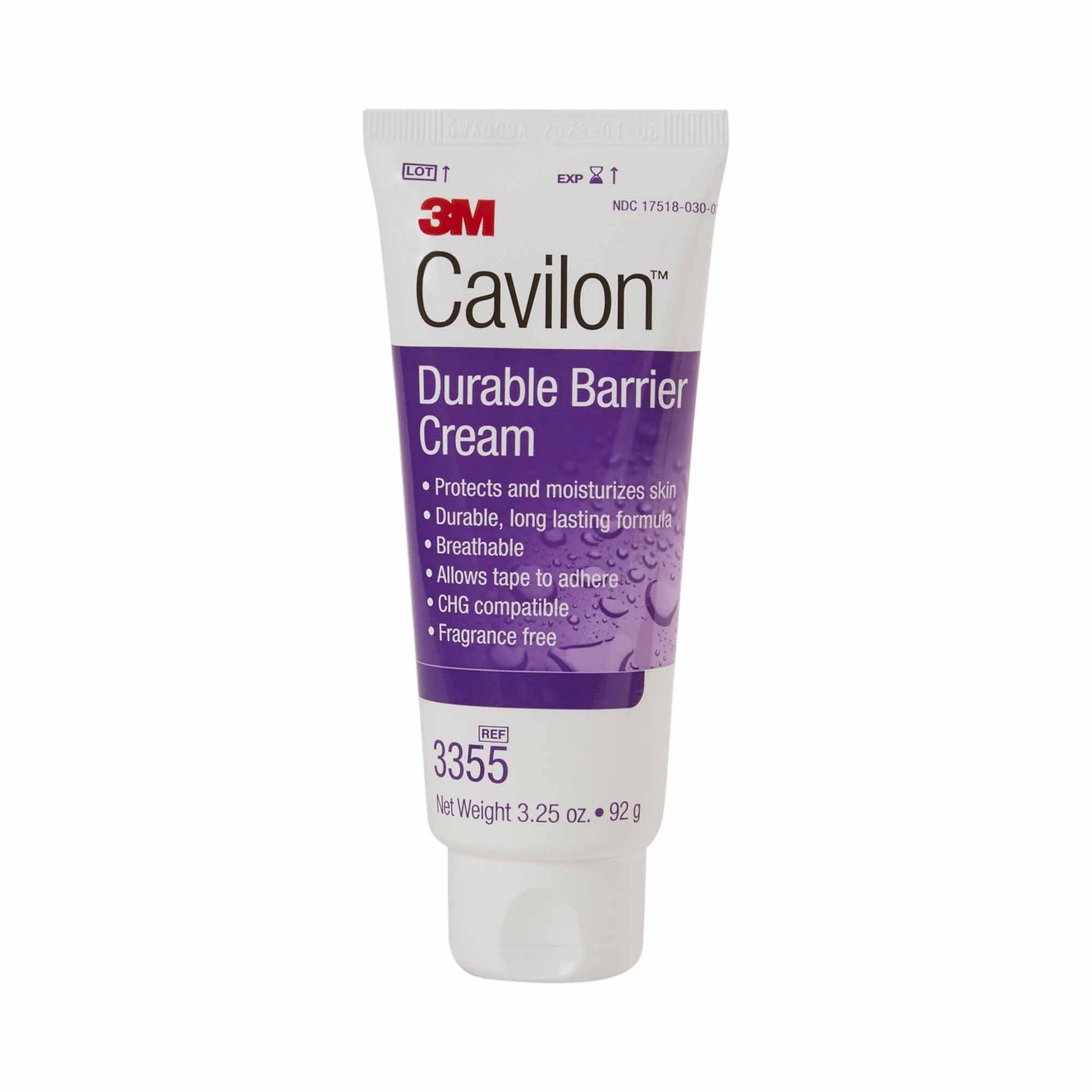 3M™ Cavilon™ Barrier Cream, Unscented, Hypoallergenic, Tube