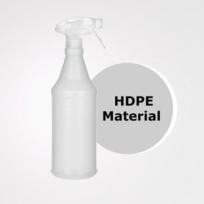 Spray Bottle with Trigger Spray Mechanism, 1 Pint , Made of HDPE