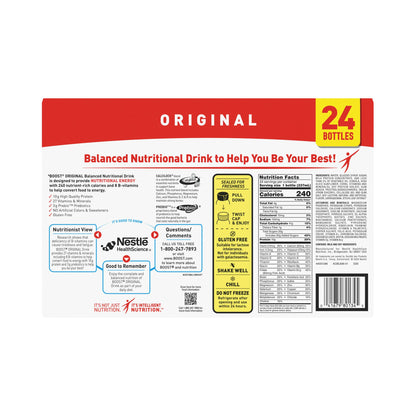Boost® Original Vanilla Balanced Nutritional Drink, bottle
