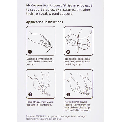 McKesson Skin Closure Reinforced Strip