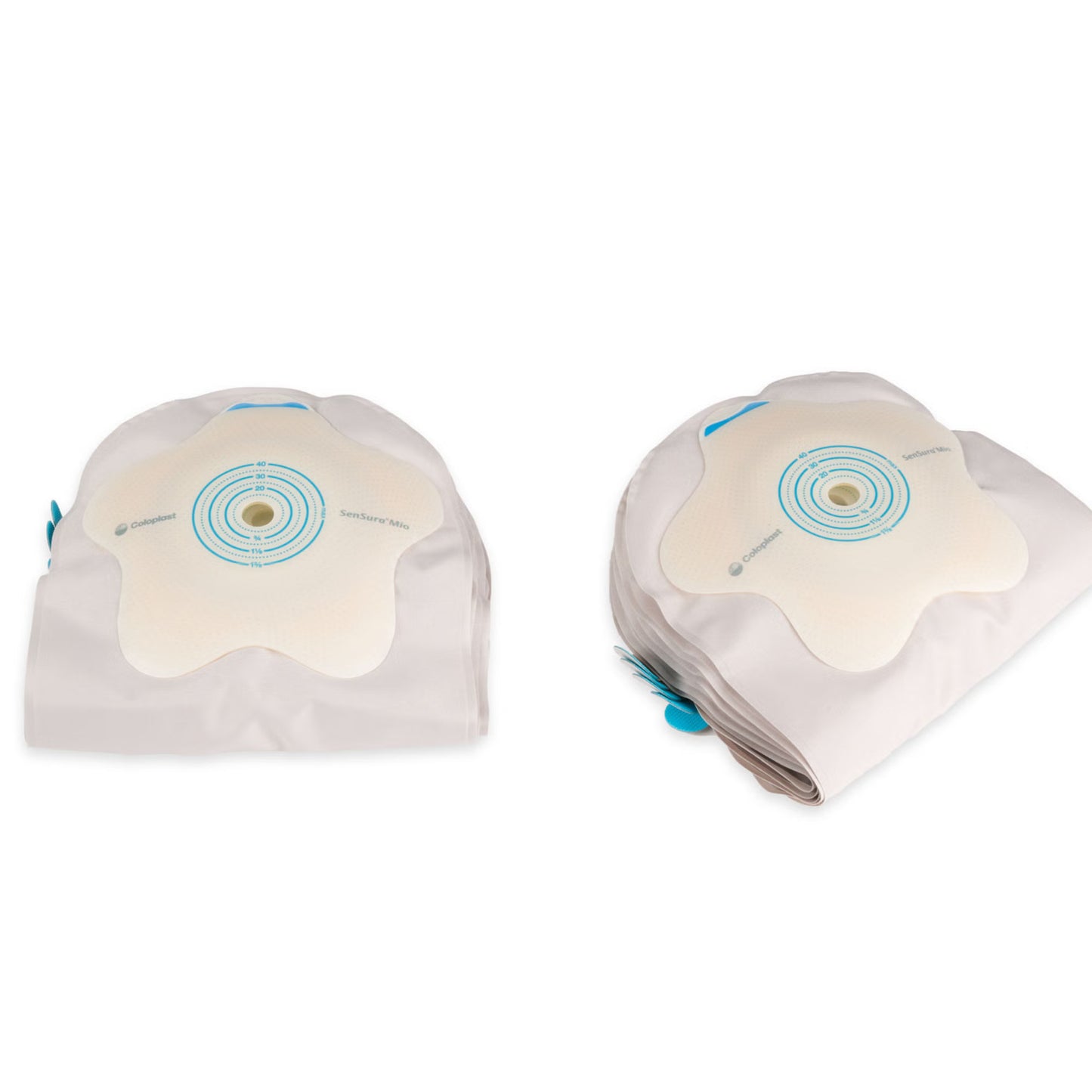 SenSura® Mio Convex Flip 1-Piece Transparent Ostomy Pouch, Stomas