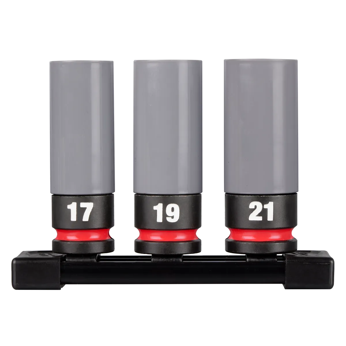 Milwaukee SHOCKWAVE Impact Duty 1/2 Drive Metric 3PC Lug Nut Wheel Socket Set 49-66-7806