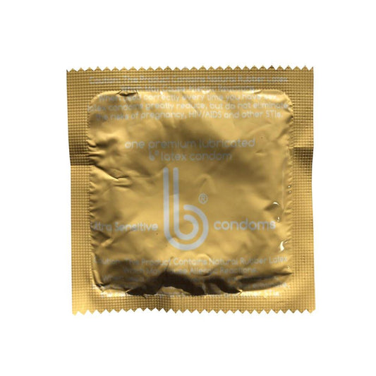 Ultra Sensitive B® Lubricated Latex Condom
