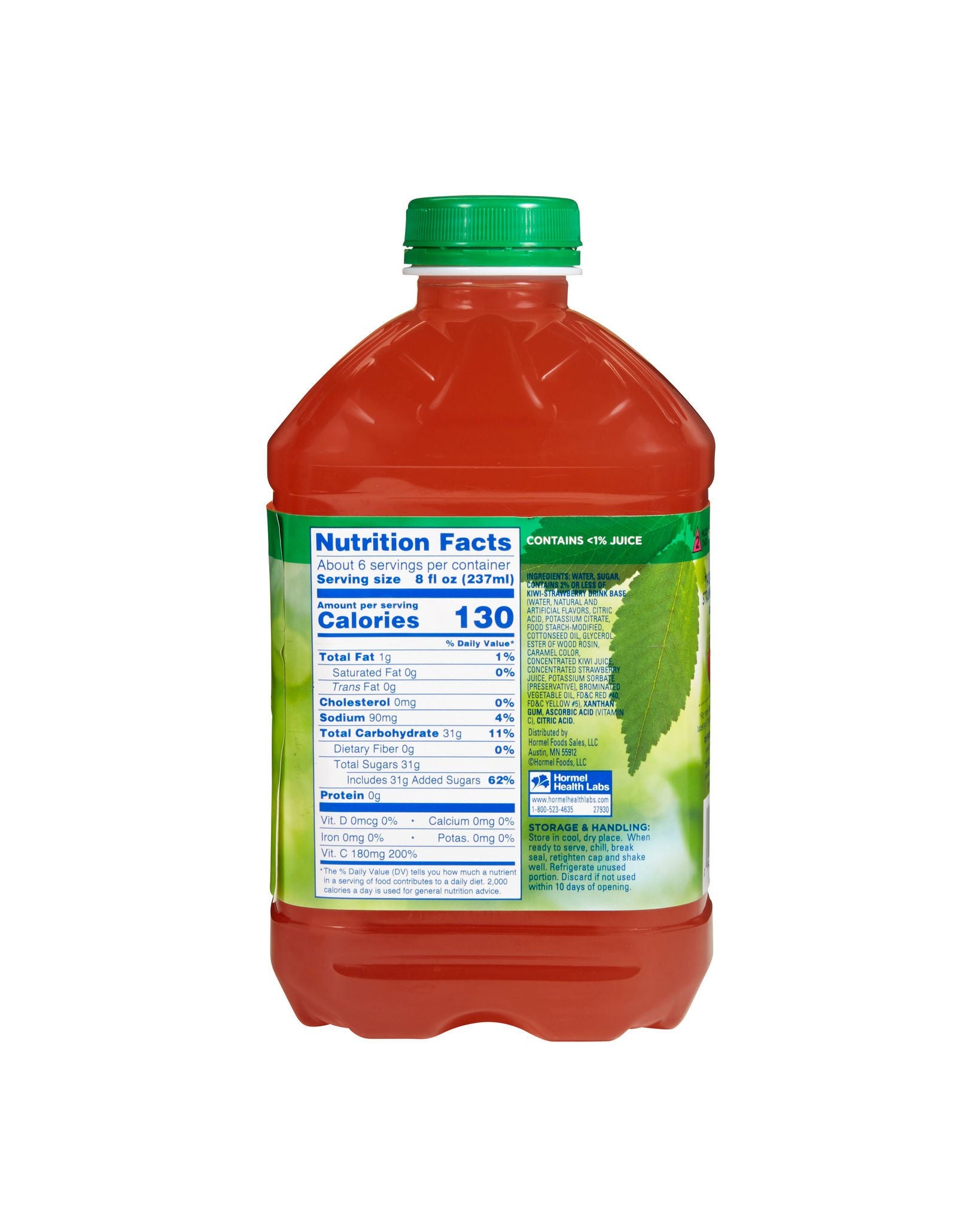 Thick & Easy® Clear Nectar Consistency Kiwi Strawberry Thickened Beverage