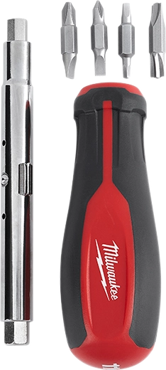 Milwaukee 11in1 Screwdriver w/ECX 48-22-2760 | 3 in Blade Length, 11-Piece