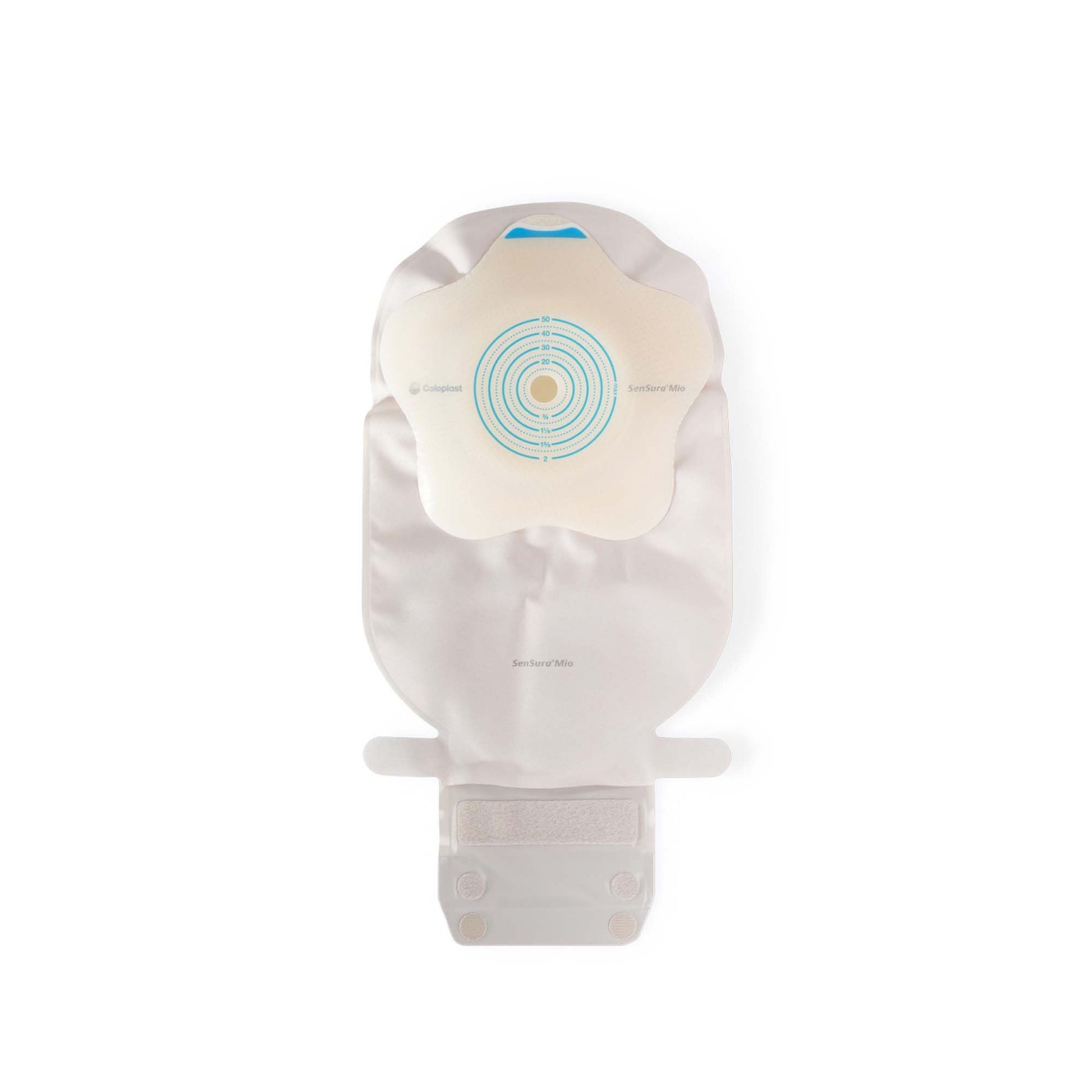 SenSura® Mio Convex Flip 1-Piece Transparent Ostomy Pouch, Stomas